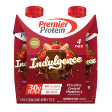 Premier Protein Indulgence Shake, 30g Protein, 11 fl oz, 4 Ct