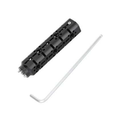 Camera Handle With 1/4 And 3/8 Threads Multiple Hole Design For Camera Mounting