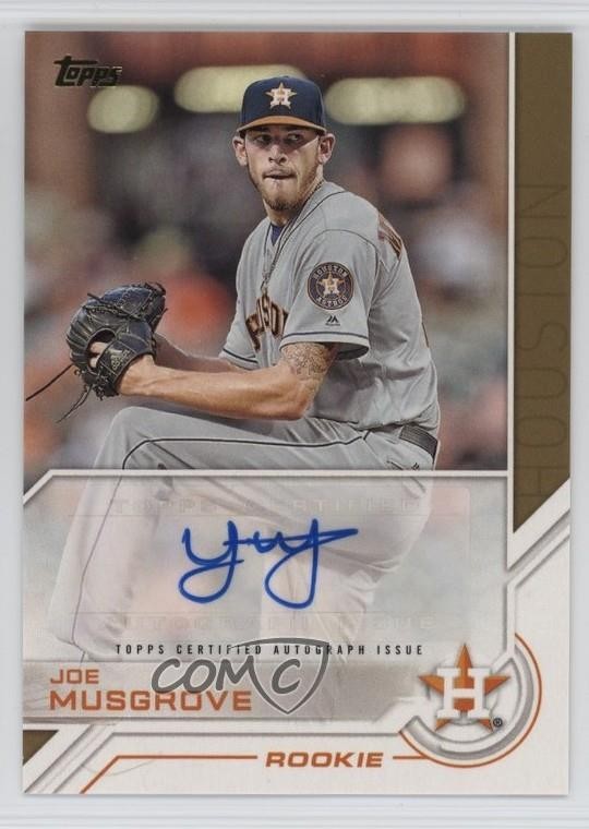 Joe Musgrove #TSA-JMU 2017 Topps Baseball Salute Autographs