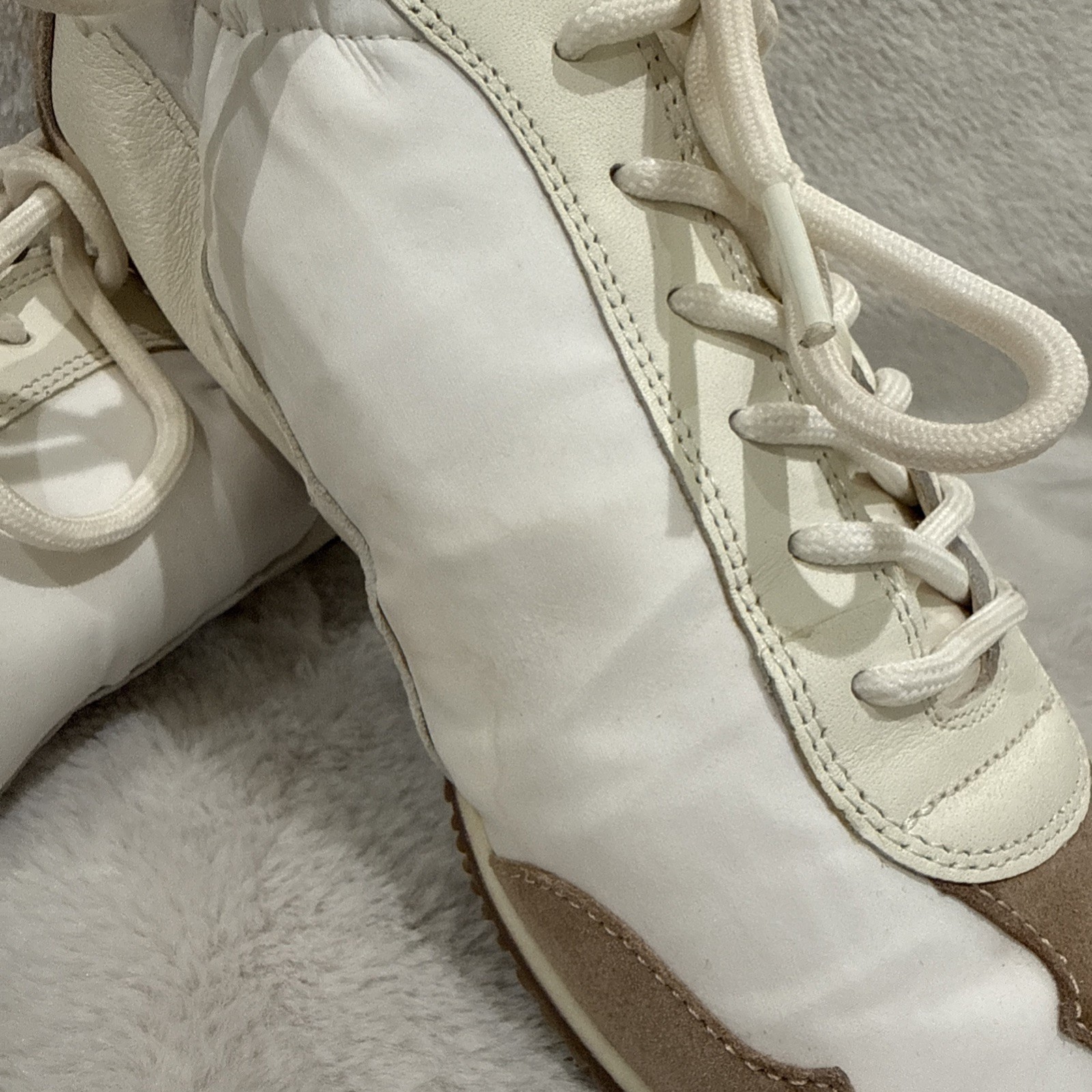 Tory Burch Multi Mixed Material Sneaker Size 10.5 Mens image 2
