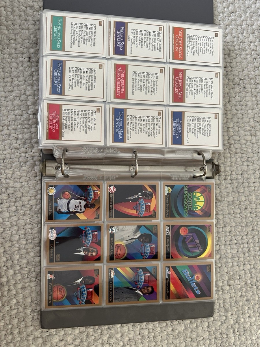 1990-91 Skybox Basketball Complete Set 1-423 in Binder | eBay