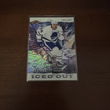 2020-21 Upper Deck Allure Auston Matthew Iced Out Insert Refractor IO-6