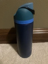 Owala Blue & GreenFreeSip Insulated Stainless Steel Water Bottle Straw*BPA-Free