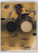 2000-01 SPx Winning Materials Anson Carter #ac 4f5