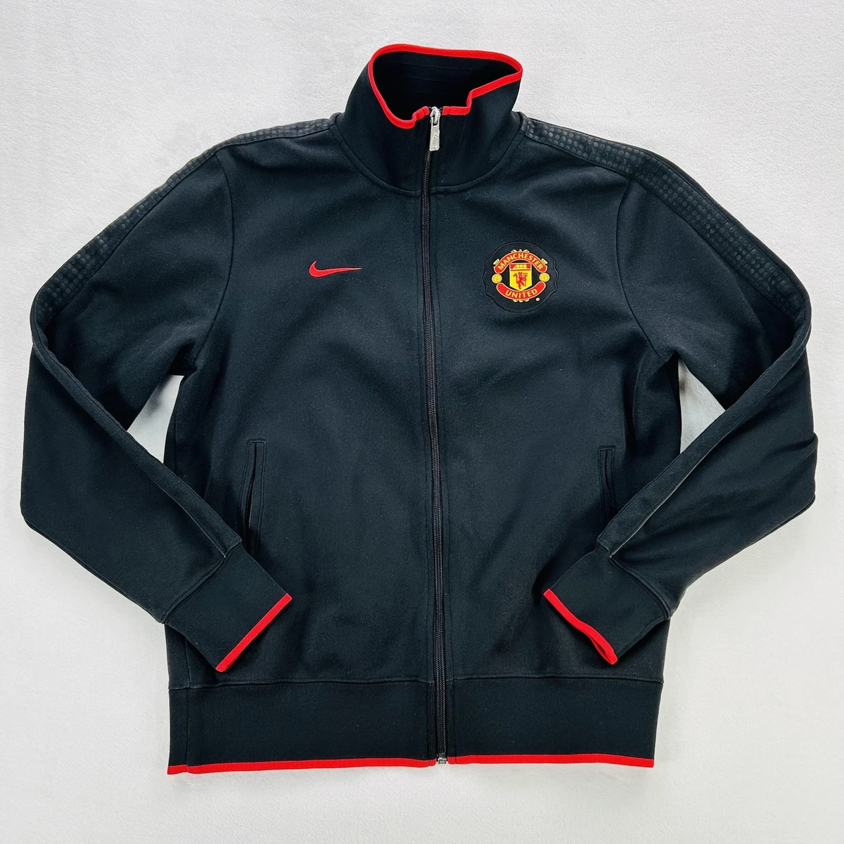 Size M Manchester United International Club Soccer Fan Jackets for