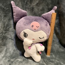 Sanrio Kuromi 15-Inch Posing Plush Toy, Round 1 Exclusive NWT 