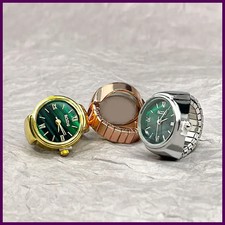 Hot Selling Finger Watch Ring Creative Movement Fashion Accessories Vintage
