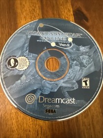 Sega Dreamcast Phantasy Star Online And Ver 2 Discs Only Read