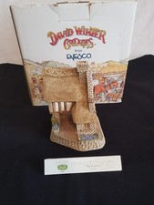 David Winter Cottages From Enesco SEXTONS Boxed Guild Symbol Membership 1997