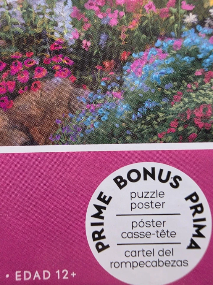 Rompecabezas Thomas Kinkade Studios Seaside Cottage 1000 piezas con poste adicional Foto 3 de 4