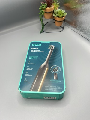 #ad #ad quip Ultra Next Generation Smart Sonic Electric Toothbrush Eclipse SEALED $65.00