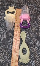 Baby Feeding Dummy Nibbles Fresh Food Fruit Feeder Weaning Nutrition Pacifier .