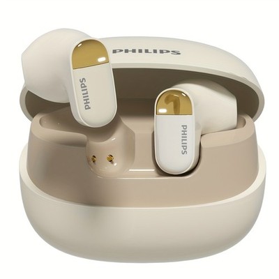  Philips Wireless Earbuds with Microphone, Stereo In-Ear Headphones 