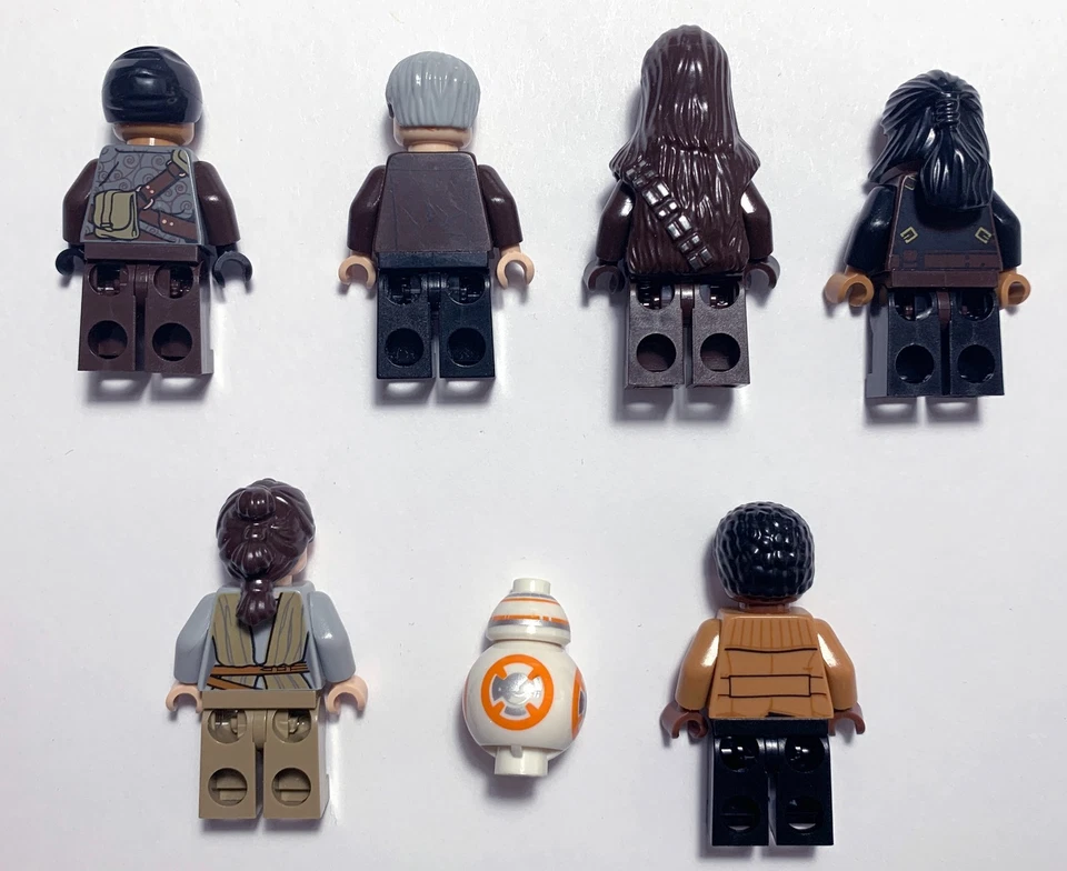 LEGO Star Wars 75105 Millennium Falcon Episode VII W/ INSTRUCTIONS MINIFIGURES - Image 4 of 4