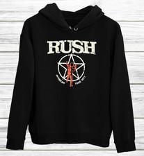 Rush band AMERICAN TOUR 1977 Hoodie All Size S-5Xl Gift For Fan