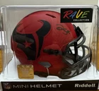Dalton Schultz Autographed Houston Texans Rave Mini Speed Helmet Beckett
