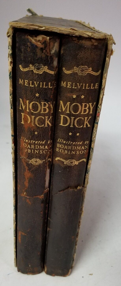 Moby Dick or The Whale Herman Melville 1943 Limited Editions Club