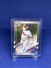 ADONIS MEDINA 2021 TOPPS CHROME ON CARD AUTO ROOKIE RC