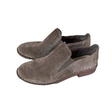 Clarks Cabaret City Slip On Suede Loafer In Taupe Size 7 Office Coastal Grandma