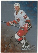 1998 1998-99 Be A Player Autographs #175 Jeff O'Neill Carolina Hurricanes