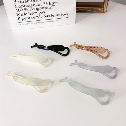 Styling Interlocking French Banana Clincher Hair Clip Classic Girls Updo - Picture 3 of 20
