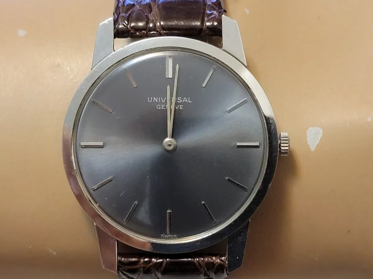 Vintage Universal Gen ve Ref 842101 06 Stainless Steel Ultra thin