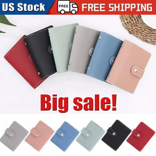 RFID Blocking ID Credit Card Holder 26 Cards Slim PU Leather Pocker Case Wallet