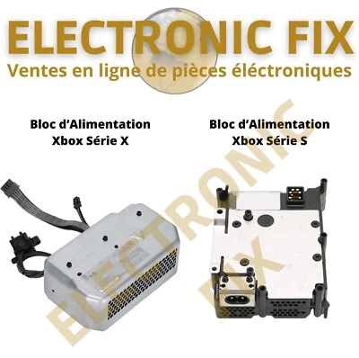 MICROSOFT Xbox Séries X S Bloc Alimentation Interne Réparation PSU Réf 1882 1883 Console