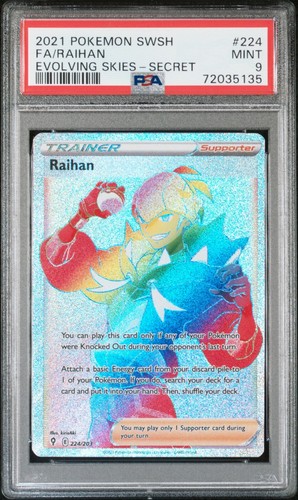 Raihan graded PSA 9 for sale on eBay