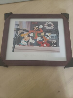 Disney Artist Don Williams DCL Animated Broadcasting Company Lithograph 