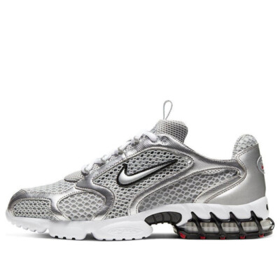 Nike Men's Air Zoom Spiridon Cage 2 ''Gray/Sliver'' Running Shoes CJ1288-001