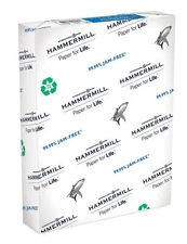 Hammermill Great White 8.5X11 500 Sheets 100 Recycled Copy Printer Paper