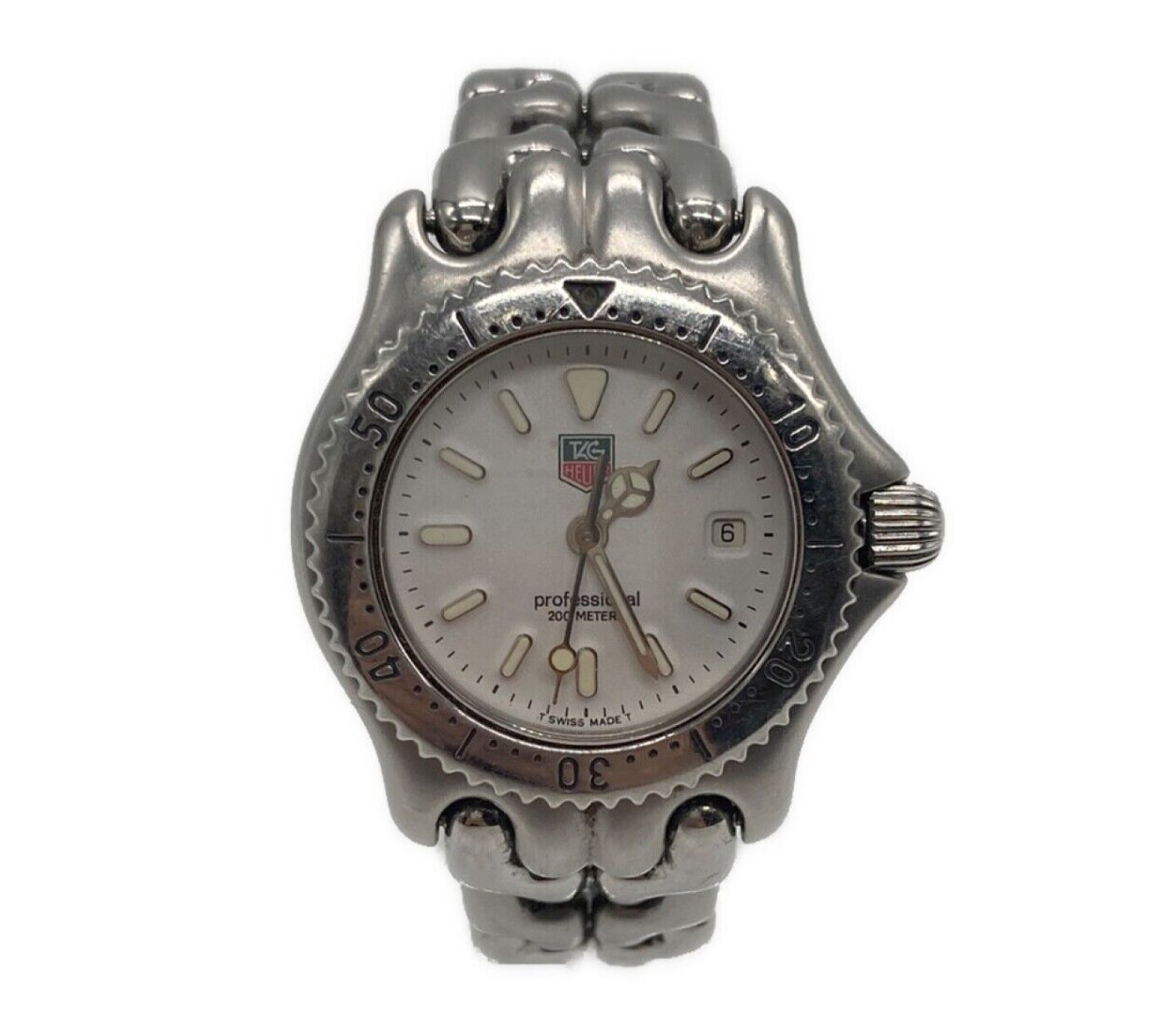 Tag Heuer SEL S99.015 200m White Dial Quartz Womens Watch Japan