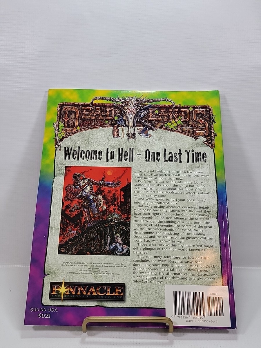 Deadlands: Hell on Earth: The Unity, Pinnacle #6021 Shane Lacey