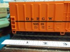 HO 50Ft. Exterior Post Box Car. Denver& Rio Grande50638 Walthers — photo 6