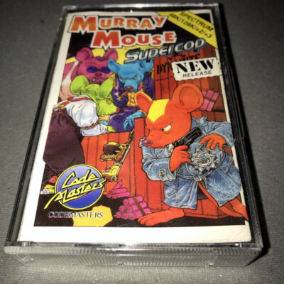 Murray Mouse Supercop, CODEMASTERS, ZX Spectrum 48K / 128K Kassette, super selten