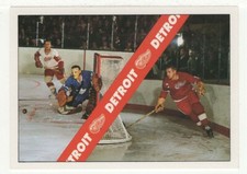 Detroit Red Wings Checklist (Hockey Card) 1991-92 Ultimate Original Six # 6 Mint
