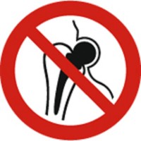 Schild Verbotszeichen Nach Iso 7010 - Kein Zutritt Mit Metallimplantaten - ...