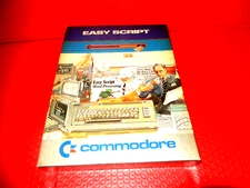 Easy Script Commodore 64 Advanced Word processor 1983 Compelet LOOKS UNUSED NEW