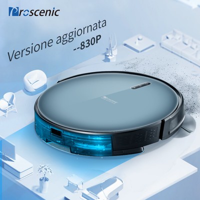 Proscenic 830P Alexa Robot Aspirapolvere Lavapavimenti Peli Animali 2KPa  Pulizia | eBay