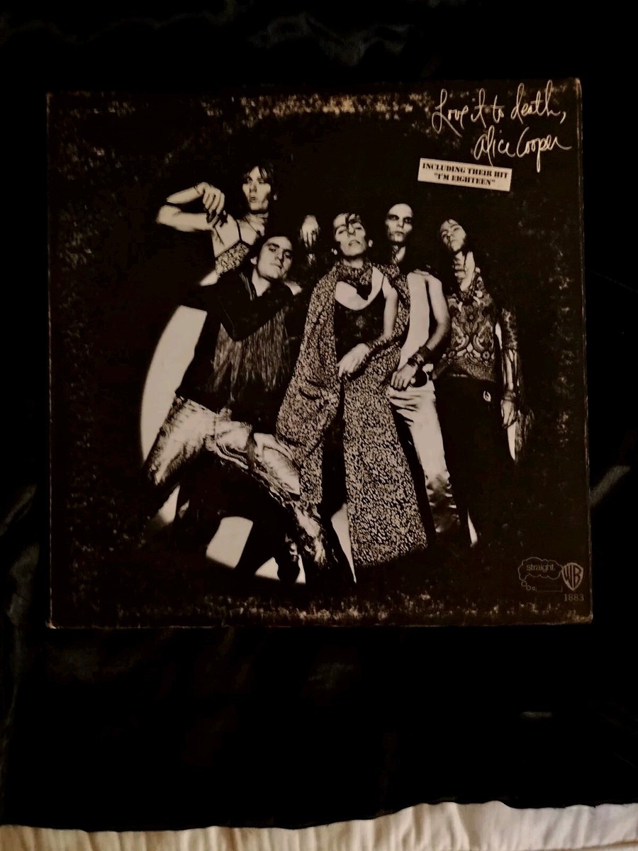 Alice Cooper Love It To Death LP WB, Straight 1st Press Exc. | eBay