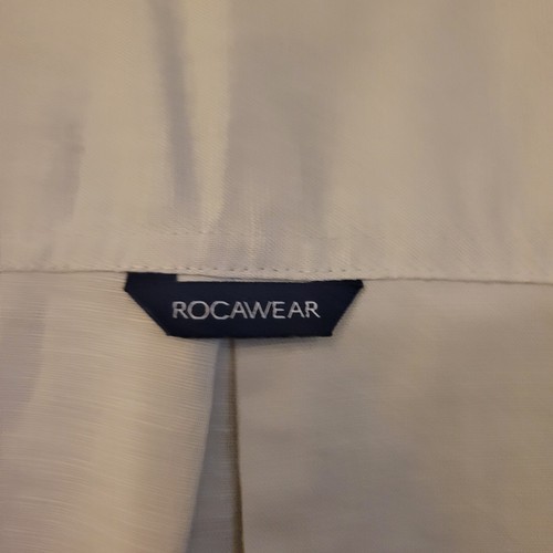 Rocawear Men's Lunar Rock Linen Short Sleeve Shirt Size XL NWT - Picture 8 of 8