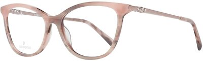 Swarovski SK5249-H 072 Pink Havana Eyeglasses Frame 53-15-140 Cat Eye SW5249-H