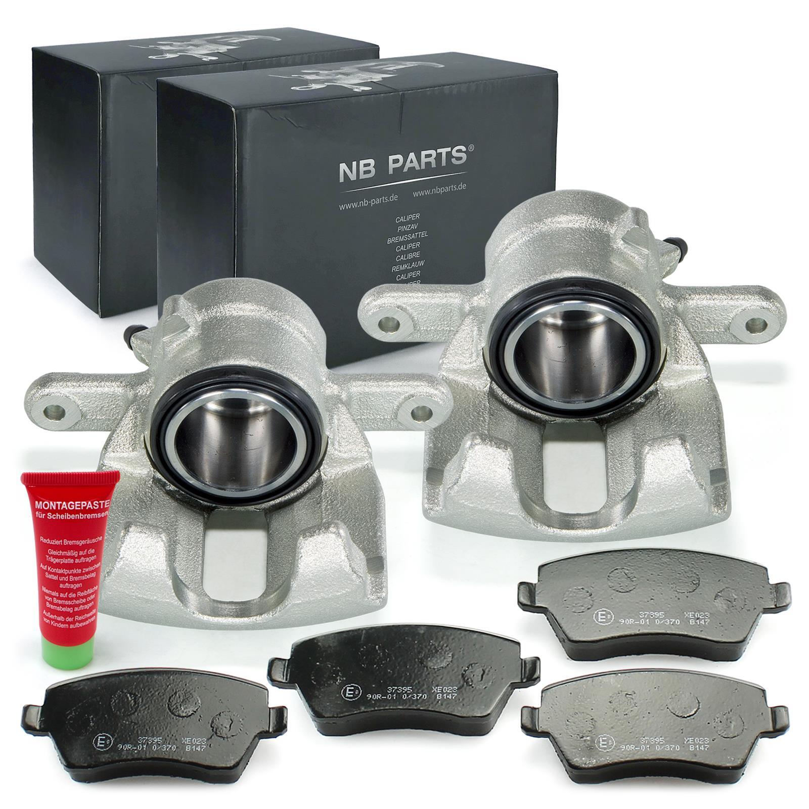 Brake calipers brake pads front for Dacia Dokker Duster Renault Clio Kangoo