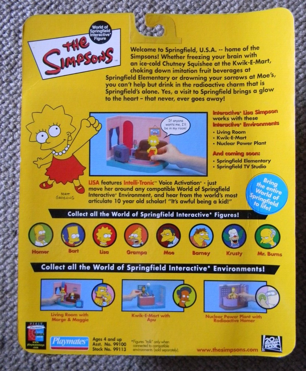 SIMPSONS : LISA SIMPSON : SERIES 1 : INTELLI-TRONIC) : 2000