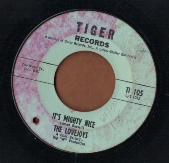 THE LOVEJOYS - It's Mighty Nice + Payin' - TIGER 60s girl group soul 45