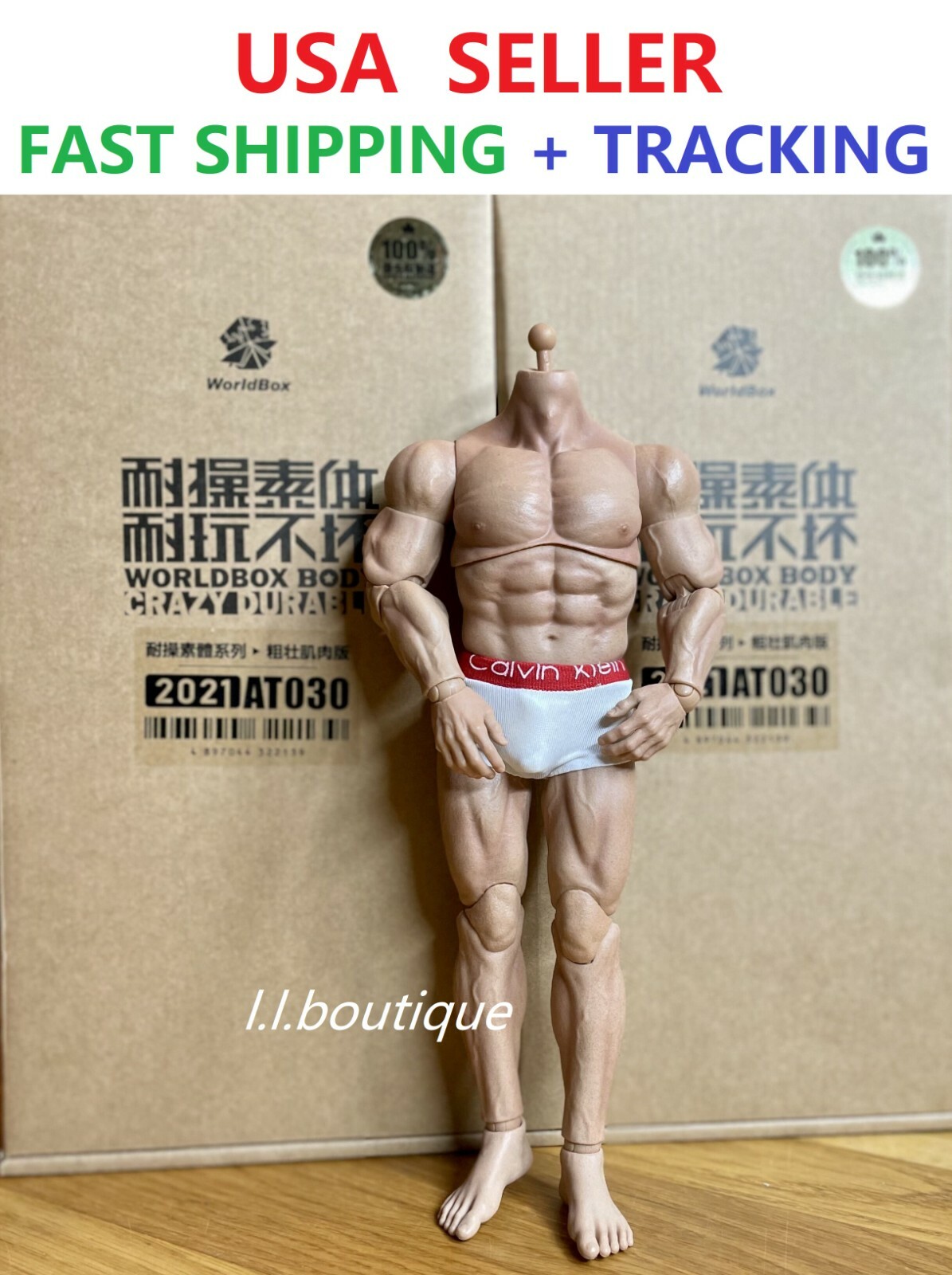 IN STOCK CUSTOM 1/6 Scale Wolverine Old Logan Head Fit Worldbox