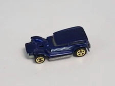 Vintage Hot Wheels The Demon 1969 Blue Car #C50 Missing Motor For Parts