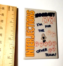 Vintage School House Rock 1996  90s Refrigerator Magnet Ata Boy USA