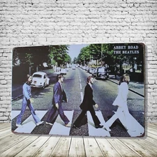 The Beatles Vintage Style Tin Metal Bar Sign Poster Man Cave Collectible New